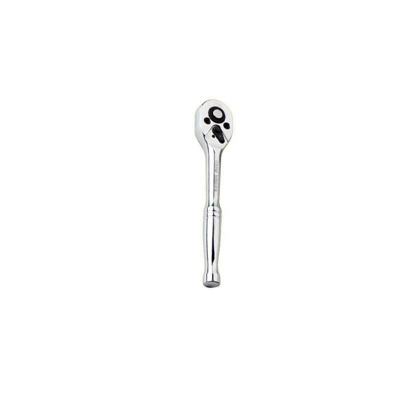 Quick Release Reversible Ratchet Wrench Handle, Chrome Vanadium Steel - 12 x 150 x 27 mm