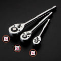Quick Release Reversible Ratchet Wrench Handle, Chrome Vanadium Steel - 12 x 150 x 27 mm - view 5