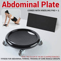 Quiet Abdominal Exercise Sliding Disc with Kneeling Pad for Home Gym Core Training