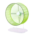 Quiet Hamster Running Wheel with Adjustable Stand - Green, Large 21cm - view 2