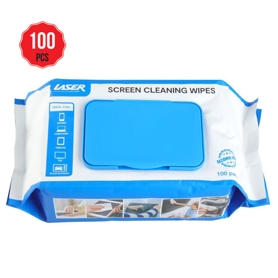 Laser Cleaning Wipes 100 Sheet x 3 Pack - SuperSaverAU - view 1