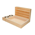 Rabbit Cage Small Animal Feeder Box with Hay Feeder and Litter Pan - view 2