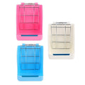 Rabbit Hay Feeder Corner Rack for Small Animals - Light Blue - view 3