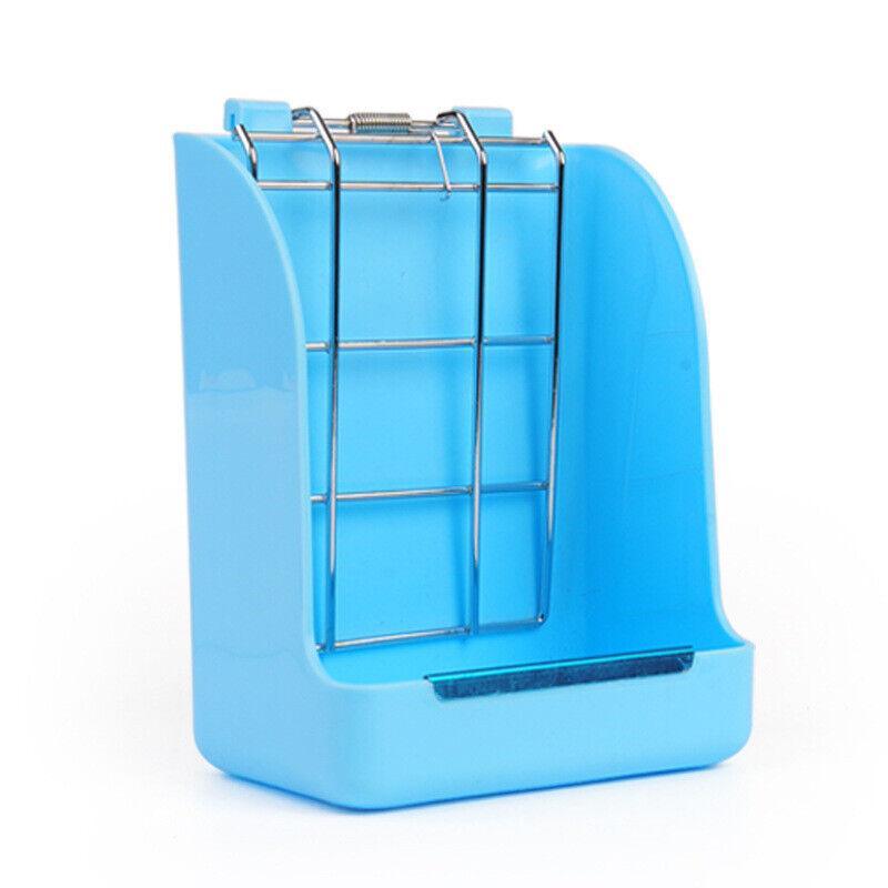 Rabbit Hay Feeder Corner Rack for Small Animals - Light Blue - view 4