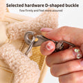 Rabbit Pet Harness and Lead - Beige, Medium (Chest 43 cm, Neck 38 cm) - view 4