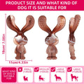 Rabbit Shaped Dog Chew Toy with Beef Flavour, Durable Nylon Teeth Cleaning Toy - view 3