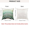 Rainbow Boho Inspirational Cushion Covers, Pack of 6, 45 x 45 cm - view 3