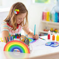 Rainbow Desktop Organiser with Five Compartments for Pens and Stationery - view 4
