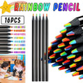 Rainbow Gradient Colour Pencils for Students and Artists, Pack of 16