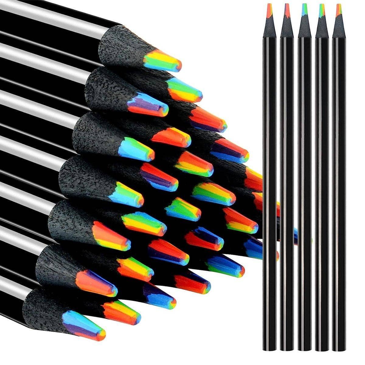 Rainbow Gradient Colour Pencils for Students and Artists, Pack of 16 - view 2