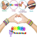 Rainbow Loom Band Bracelet Making Kit with Beads and Charms, 10,000 Piece Set - view 4