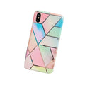 Rainbow Marble Shockproof Silicone Phone Case - iPhone 11 Pro Max