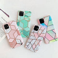 Rainbow Marble Shockproof Silicone Phone Case - iPhone XR - view 3