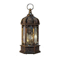 Ramadan LED Wind Light Lantern for Eid Mubarak Decor - Gold