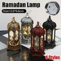 Ramadan LED Wind Light Lantern for Eid Mubarak Decor - Silver - view 2
