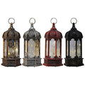 Ramadan LED Wind Light Lantern for Eid Mubarak Decor - Silver - view 3
