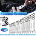 Ratchet Spanner Wrench with 180 Degree Pivoting Head - 16mm - view 2