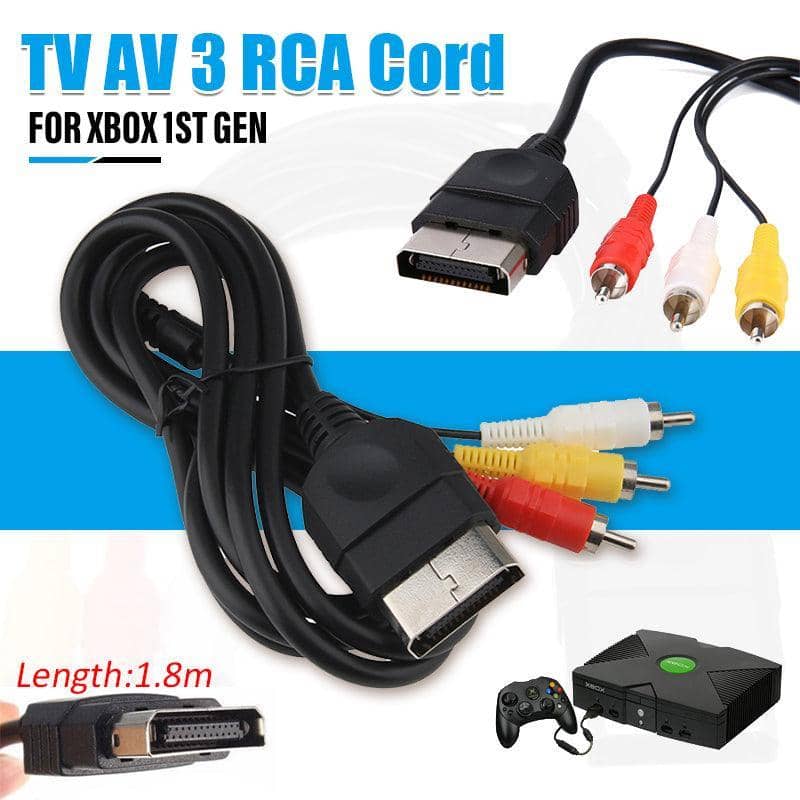 RCA AV Cable for Original Xbox, 1.8 m