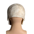 Realistic Latex Skull Halloween Mask with Movable Jaw in Bone White, Costume Party Wear - view 4