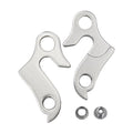 Rear Derailleur Hanger Dropout Adapter for MTB Bikes, Silver Alloy - view 2