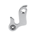 Rear Derailleur Hanger Dropout Adapter for MTB Bikes, Silver Alloy - view 3