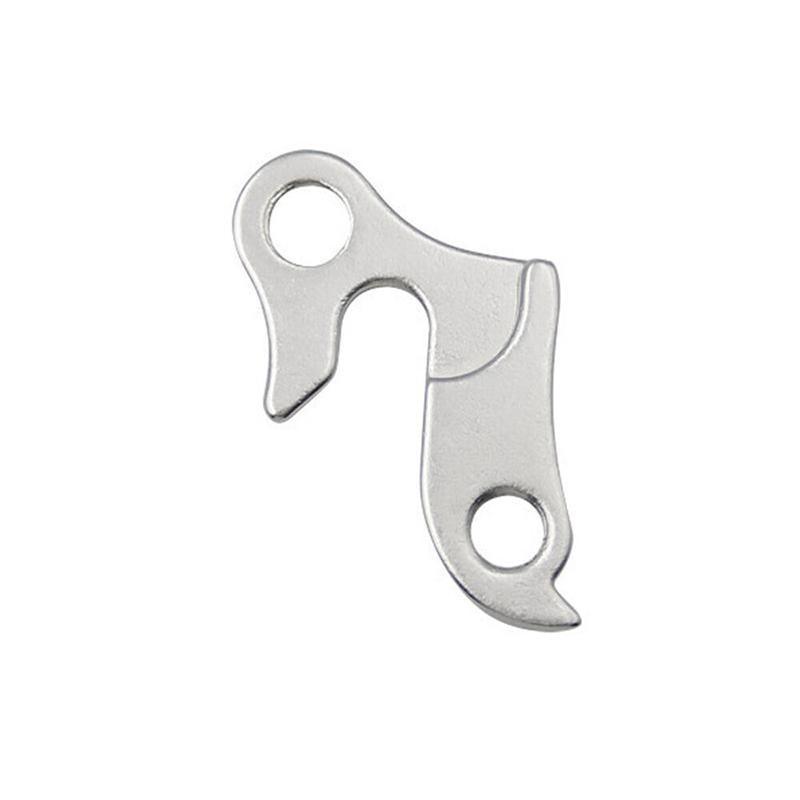 Rear Derailleur Hanger Dropout Adapter for MTB Bikes, Silver Alloy - view 5