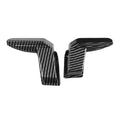 Rear Window Defogger Wire Protector Covers, Set of 2 - Black Carbon Fibre Look - view 2