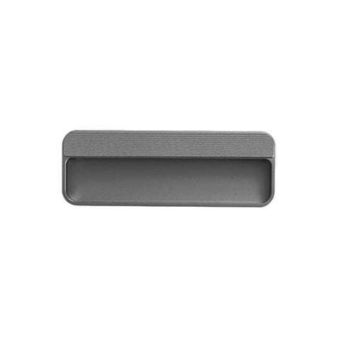 Recessed Invisible Cabinet Door Handle - Grey, 140 mm