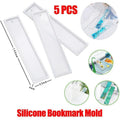 Rectangle Silicone Bookmark Moulds for Resin Craft - Pack of 5