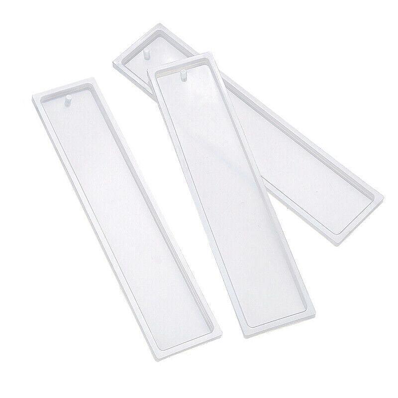 Rectangle Silicone Bookmark Moulds for Resin Craft - Pack of 5 - view 2