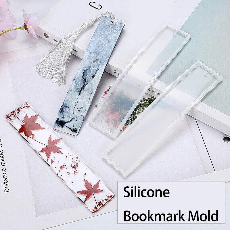 Rectangle Silicone Bookmark Moulds for Resin Craft - Pack of 5 - view 4