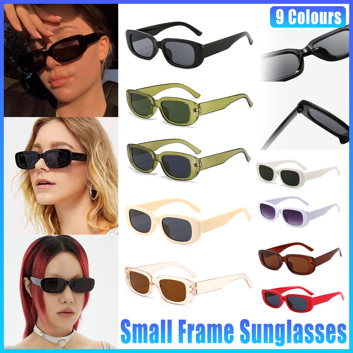 Rectangle Sunglasses - Green Frame and Green Lenses - view 2