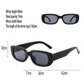 Rectangle Sunglasses - Green Frame and Green Lenses - view 4