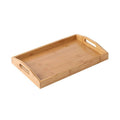 Rectangular Bamboo Serving Tray - 40 x 29 x 5 cm