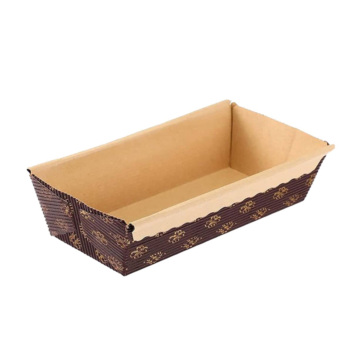 Rectangular Cake Cupcake Liners for Baking Muffin and Pastry - Pack of 100 - view 2