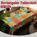 Rectangular Nordic Pattern Tablecloth for Dining Tables 130 x 80 cm