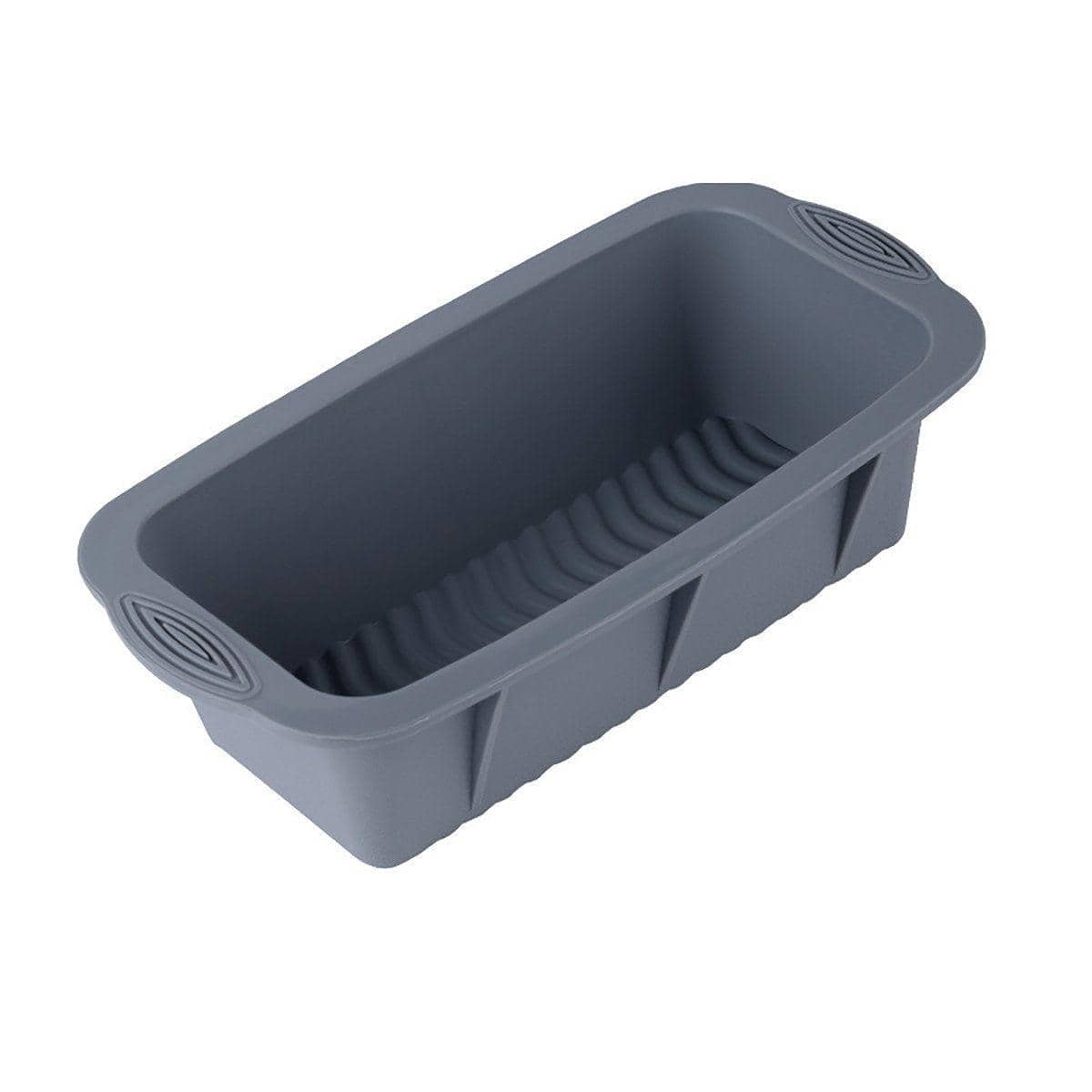 Rectangular Silicone Cake Mould, High Temperature Resistant - Grey