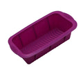 Rectangular Silicone Cake Mould, High Temperature Resistant - Purple