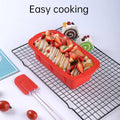 Rectangular Silicone Cake Mould, High Temperature Resistant - Purple - view 5