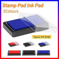 Rectangular Stamp Ink Pad for Fingerprints and Rubber Stamps, 63 x 95 mm - Black - view 2