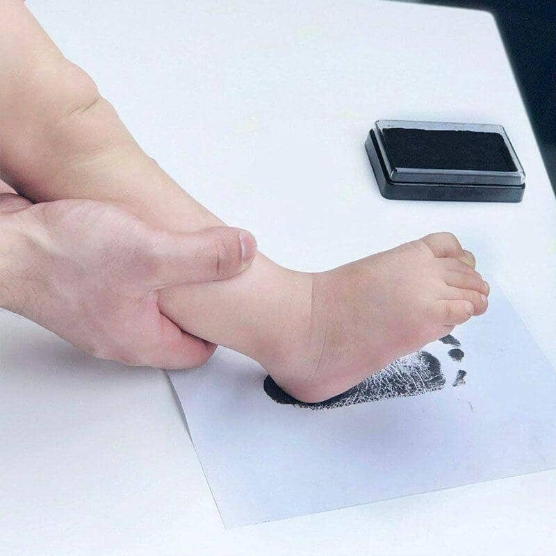 Rectangular Stamp Ink Pad for Fingerprints and Rubber Stamps, 63 x 95 mm - Black - view 4