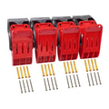 Red and Black Wall Mounted Car Wash Mat Clips, Pack of 4 - view 2