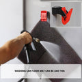 Red and Black Wall Mounted Car Wash Mat Clips, Pack of 4 - view 5