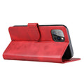 Red Wallet Flip Case with Card Slots, Synthetic Leather, for iPhone 14 Pro Max - view 5