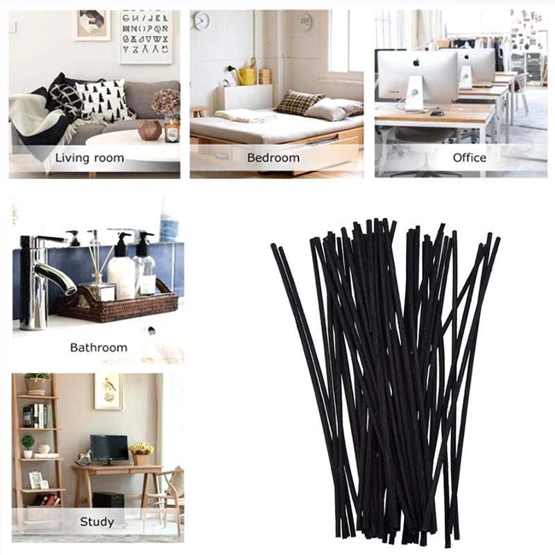 Reed Diffuser Sticks Black 3 x 260mm - Pack of 10 - view 4