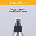 Refillable Aluminium Travel Spray Bottles for Toner and Cleaning Solution - 150ml, Pack of 10 - view 5
