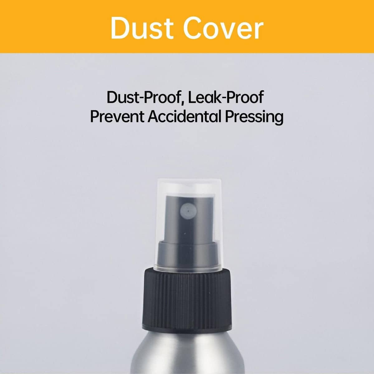 Refillable Aluminium Travel Spray Bottles for Toner and Cleaning Solution - 150ml, Pack of 10 - view 5