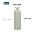 Refillable Green Plastic Travel Squeeze Bottles 400 ml, Pack of 5 - view 3