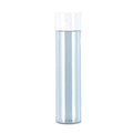 Refillable Plastic Toner and Lotion Bottle, 50 ml - White Lid, Transparent Bottle