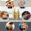 Refillable Shampoo Bottle with Pump for Body Wash and Travel - Silver, 500ml - view 5